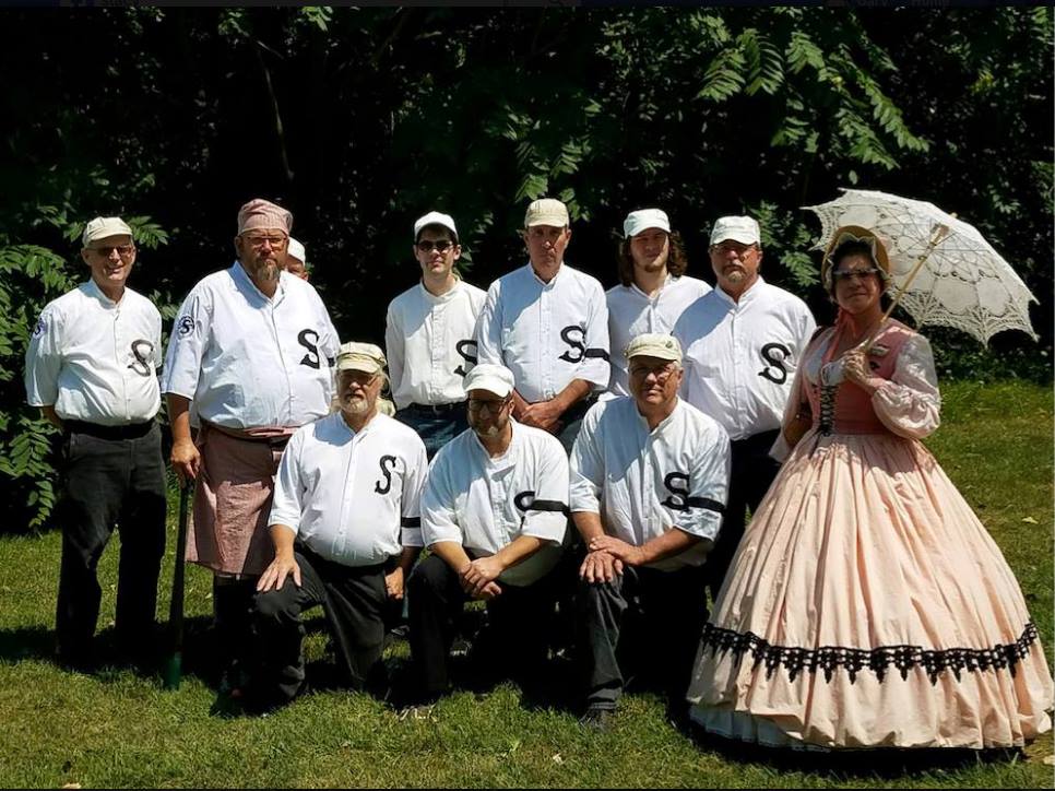 Vintage Baseball Game Hits Riverside